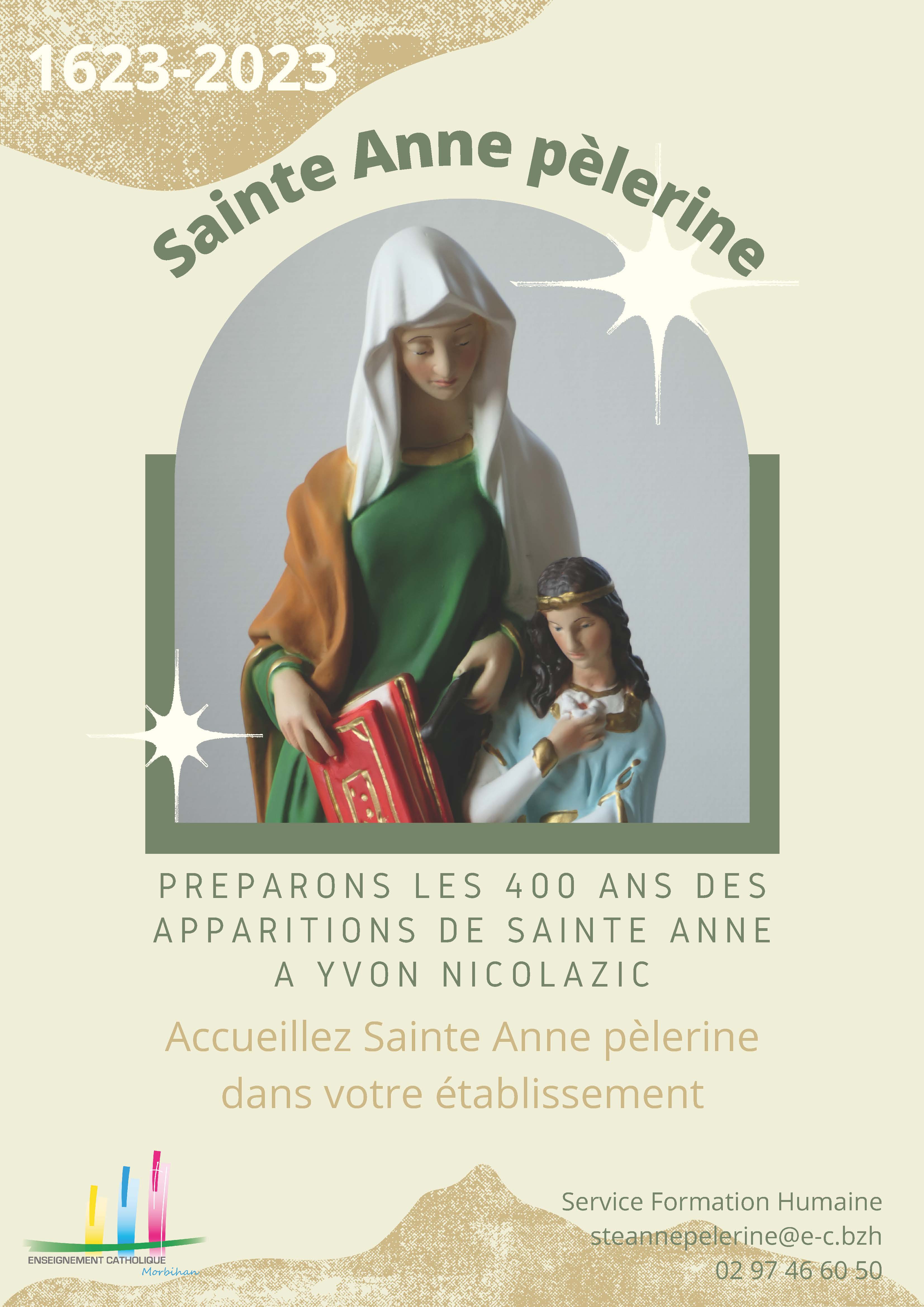 affiche Ste Anne pèlerine