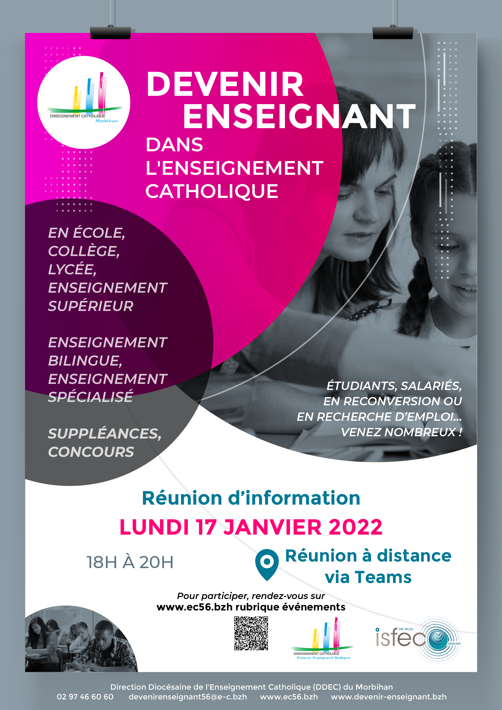 reunion devenir enseignant