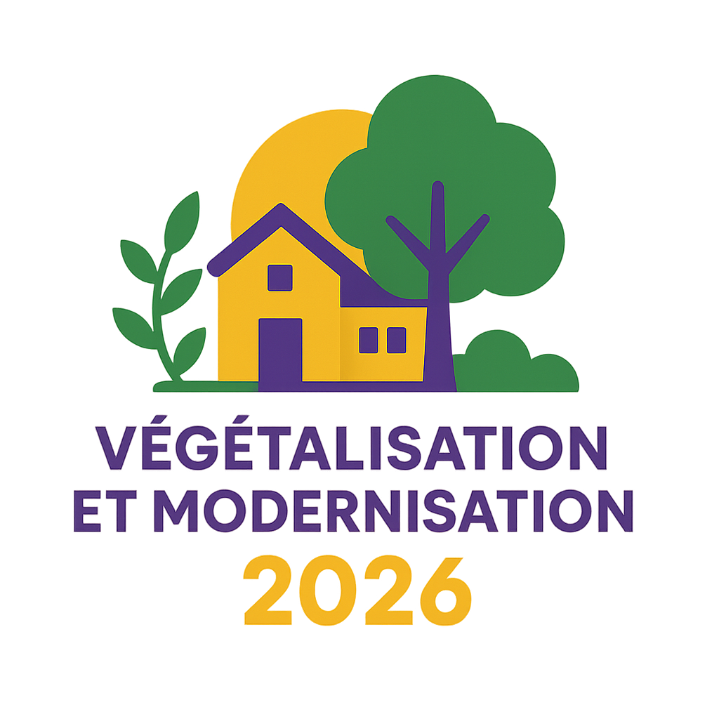 Logo végétalisation et modernisation 