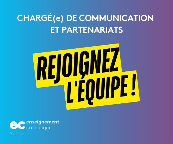 Visuel - Chargé de com et partenariats 2025