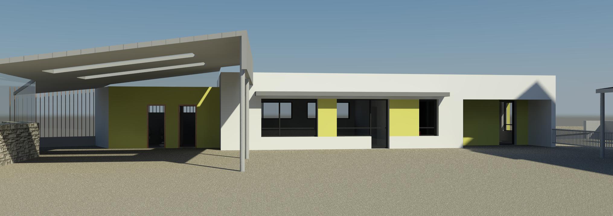 agrandissement école Landevant