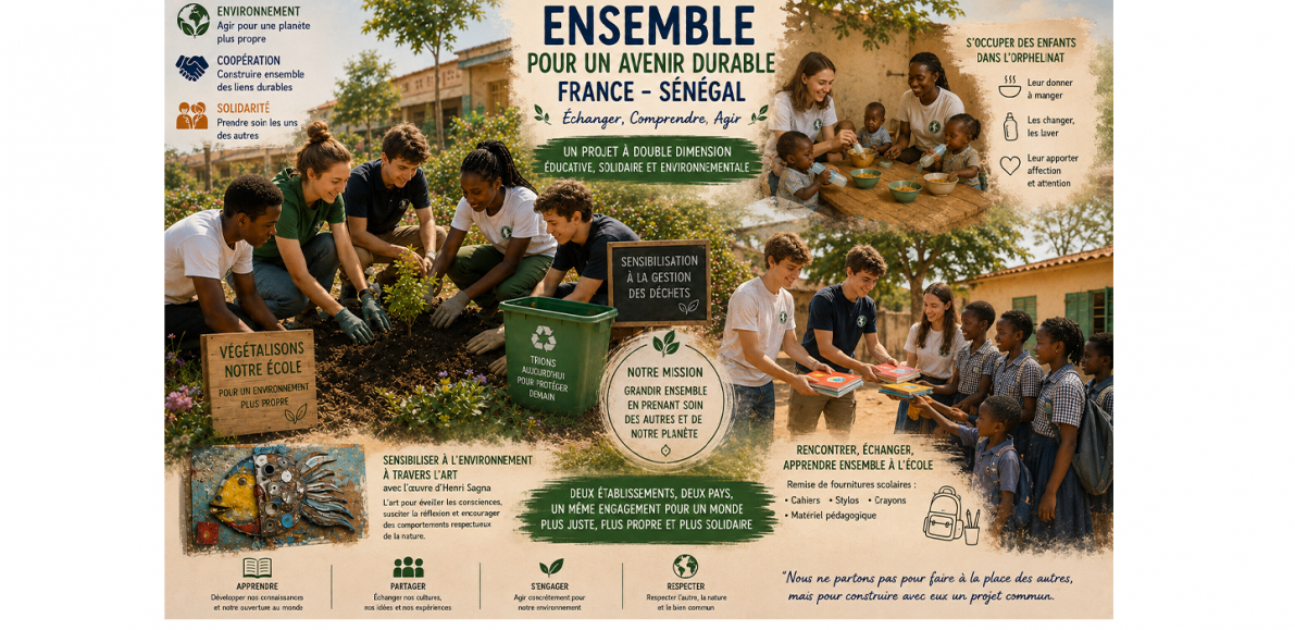Projet 15. Voyage au Sénégal - Lycée Notre Dame du Voeu à Hennebont