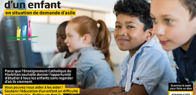 Parrainez la scolarité d’un enfant en situation de demande d'asile