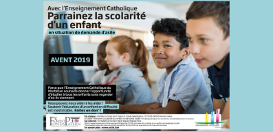 Campagne de l' Avent 2019 :  parrainez la scolarité d'un élève en situation de demande d'asile