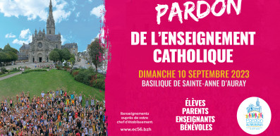 Invitation : Pardon de l'Enseignement catholique à Sainte-Anne-d'Auray