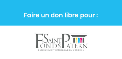 Projet 1. Don Libre pour le Fonds Saint Patern