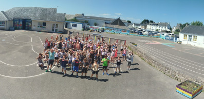 Projet 19 - Réaménagement de la cour - Ecole St Pierre St Paul - Erdeven